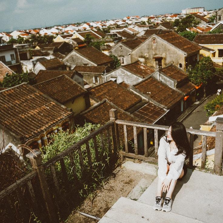 Kids playground area in France